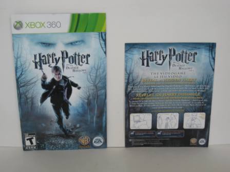 Harry Potter and the Deathly Hallows Part 1 - Xbox 360 Manual